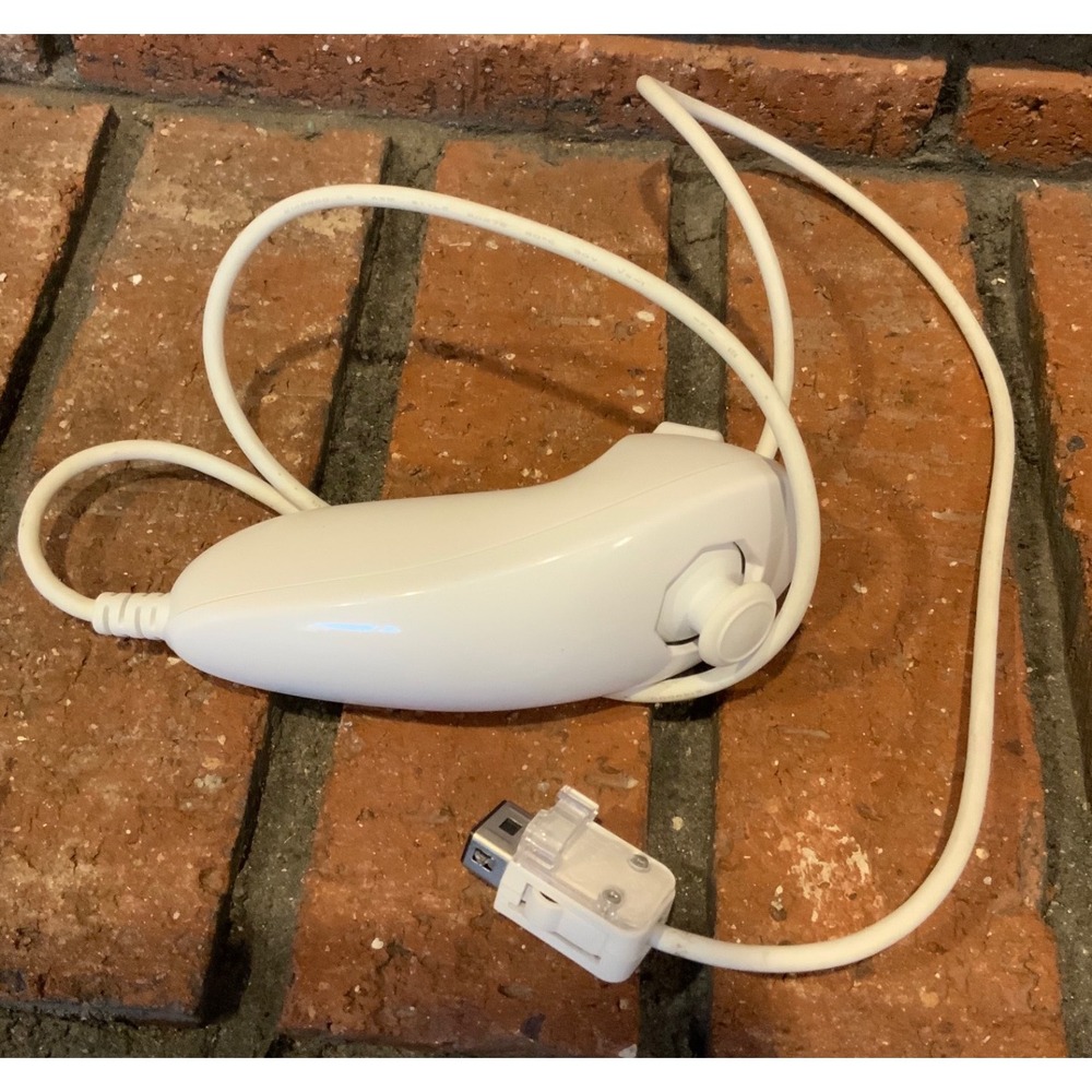 Original Nintendo Wii White Nunchuck OEM‎